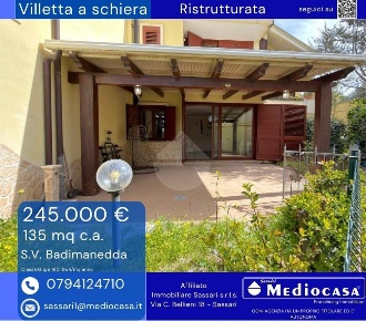 Foto Villa a schiera in strada vicinale baddimannedda, Sassari di 135 m²