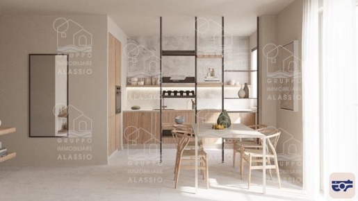 Foto Attico in via leonardo da vinci, Alassio di 100 m² con 4 locali