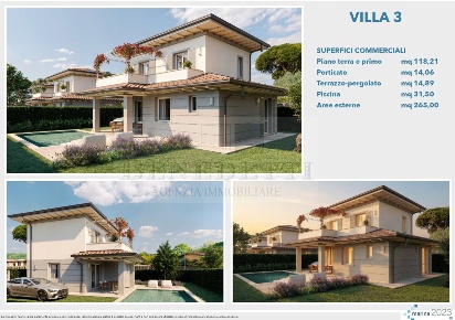 Foto Villa unifamiliare in Via Montanara, Pietrasanta di 130 m² in vendita