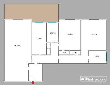 Foto Appartamento in Viale Bruno Pelizzi, Roma di 119 m² con 3 locali