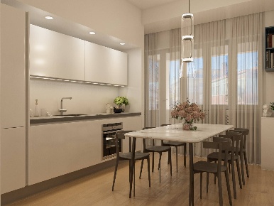 Foto Attico in Via Luigi Amedeo Melegari, Roma Fleming di 65 m² in vendita