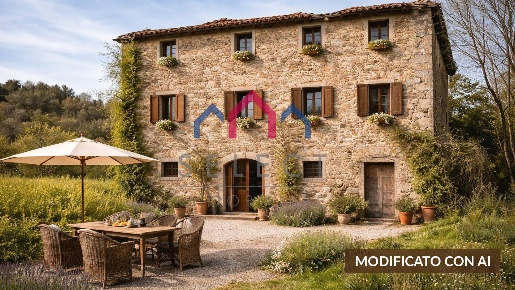 Foto Rustico a Castiglione di Garfagnana Centro di 420 m² con 9 locali