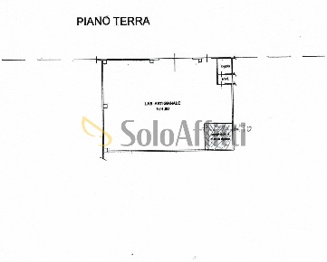 Foto Capannone industriale a Trecastelli Passo Ripe di 225 m² con 1 locali