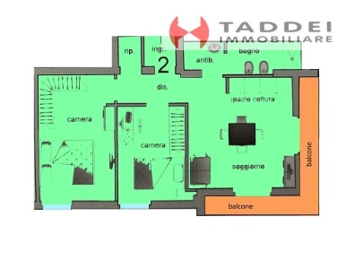 Foto Appartamento in VIA DI NOVOLI, Firenze Novoli di 60 m² con 3 locali