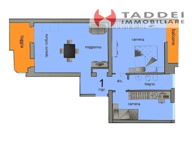 Foto Appartamento in VIA DI NOVOLI, Firenze Novoli di 63 m² con 3 locali