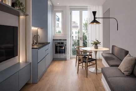 Foto Appartamento in Via Cesana, Torino Cenisia di 40 m² con 2 locali