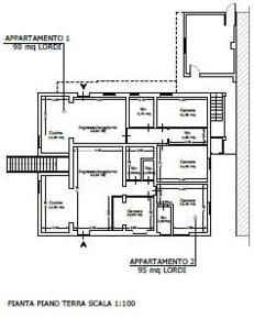 Foto Villa unifamiliare a Carrara Stadio, Sant'Antonio, Marasio di 240 m²