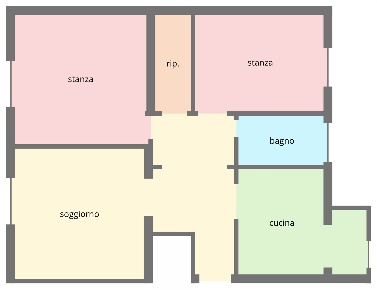Foto Appartamento a Bolzano Gries - San Quirino di 117 m² con 3 locali