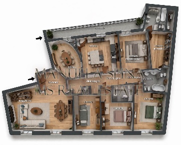 Foto Appartamento in Via Morigi 3, Milano Carrobbio di 253 m² con 7 locali