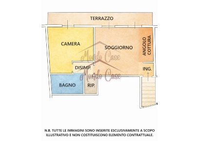 Foto Appartamento in Via B. Gazzoli 141, Lerici Pugliola, Solaro di 48 m²