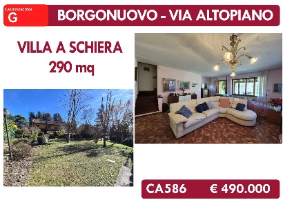 Foto Villa a schiera in Altopiano, Sasso Marconi Borgonuovo di 290 m²