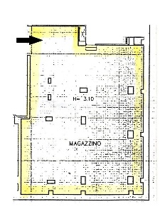 Foto Magazzino a Mantova di 170 m² con 1 locali in vendita