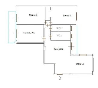 Foto Ufficio in Via Arpino, Casoria Arpino di 138 m² con 5 locali