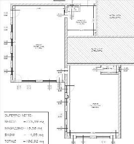 Foto Negozio a Roncoferraro Centro di 176 m² con 2 locali in vendita