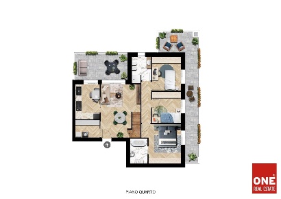 Foto Appartamento in Via della Gallarana 35, Monza Amati - Stadio di 150 m²