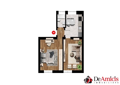 Foto Appartamento in Via Sesia 8 BIS, Torino Barriera di Milano di 70 m²