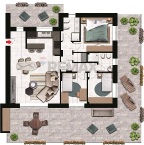 Foto Attico a Bernareggio di 133 m² con 4 locali in vendita