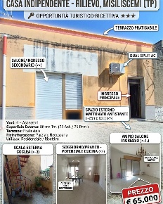 Foto Casa indipendente a Misiliscemi Rilievo di 100 m² con 3 locali