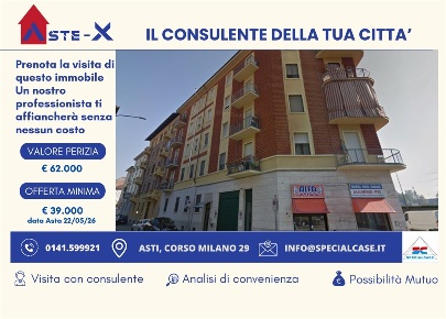 Foto Appartamento in Via Guttuari, Asti Stazione di 88 m² con 3 locali