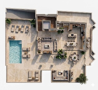 Foto Attico a Olbia Pittulongu di 300 m² con 6 locali in vendita