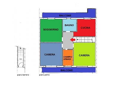 Foto Appartamento in VIA MAMELI, Viareggio Marco Polo - Don Bosco di 90 m²