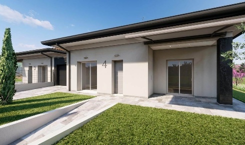 Foto Villa unifamiliare in Via Roma 119, Volta Mantovana Centro di 124 m²