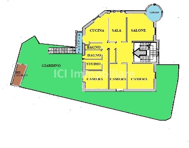 Foto Appartamento in Via Dei De Mari, Savona Villetta, Valloria di 185 m²