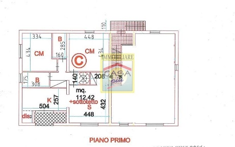 Foto Appartamento a Cascina Centro di 112 m² con 4 locali in vendita