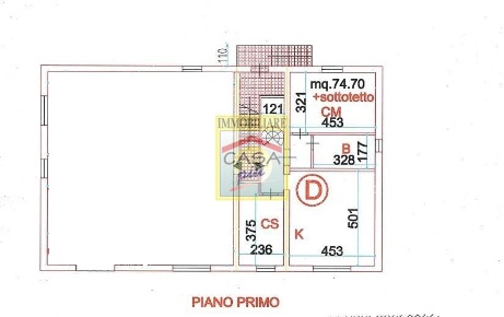 Foto Appartamento a Cascina Centro di 80 m² con 3 locali in vendita