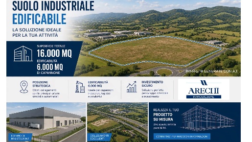 Foto Terreno industriale a Mercato San Severino di 16000 m² in vendita