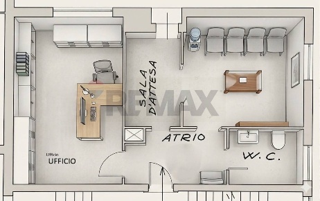 Foto Ufficio in Via Montebello 5, Varese Casbeno di 63 m² con 2 locali