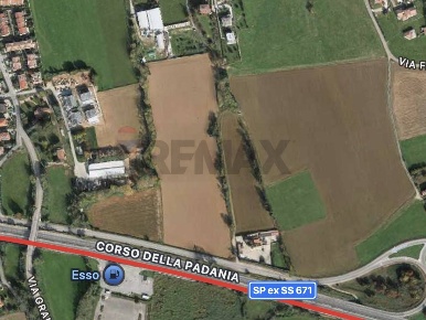 Foto Terreno residenziale in giuseppe garibaldi, Seriate di 1221 m²