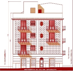 Foto Attico in Via del Noviziato, Palermo Tribunale di 60 m² con 2 locali