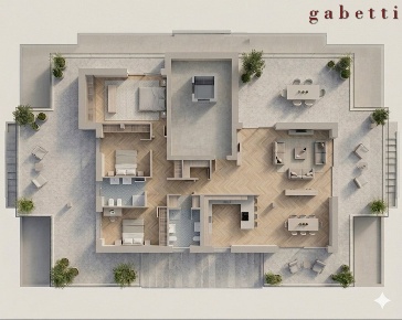 Foto Attico in Strada ponte vecchio 1, Magenta Centro di 328 m² in vendita