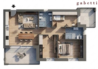 Foto Appartamento in Strada ponte vecchio 1, Magenta Centro di 122 m²
