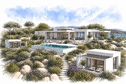 Foto Villa unifamiliare a Olbia di 600 m² con 20 locali in vendita