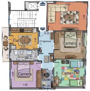 Foto Appartamento a Borgo San Lorenzo Centro di 110 m² con 6 locali
