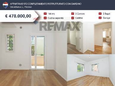 Foto Appartamento in Via Albania 5, Padova Città Giardino di 144 m²