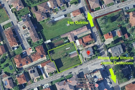 Foto Terreno residenziale a Cordenons Centro di 1542 m² in vendita