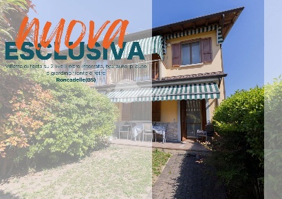 Foto Villa a schiera in Via Falcone Borsellino 41/A, Roncadelle di 172 m²