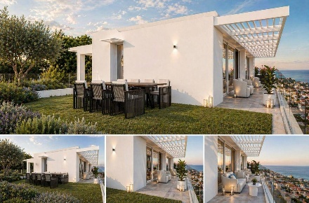 Foto Attico in VIALE CARDUCCI SNC, Sanremo Corso degli Inglesi di 130 m²