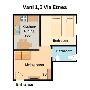 Foto Appartamento in Via Via Etnea 780, Catania Gioeni di 50 m² in affitto