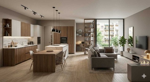 Foto Appartamento in Via Col di Lana 24, Monza San Biagio di 55 m²