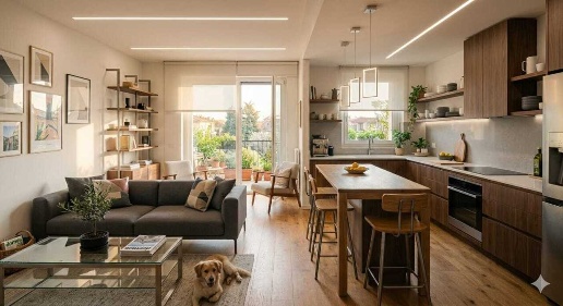 Foto Appartamento in Via Col di Lana 24, Monza San Biagio di 55 m²