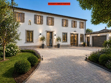 Foto Villa bifamiliare in Via Ponte Santa Croce 2, Rovigo di 196 m²