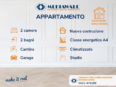 Foto Appartamento a Fossalta di Portogruaro Centro di 108 m² con 8 locali