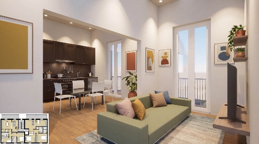 Foto Appartamento a Poggibonsi Centro di 82 m² con 3 locali in vendita