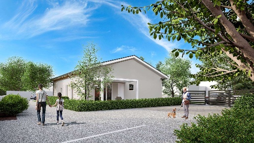 Foto Villa bifamiliare a Budrio Centro di 77 m² con 3 locali in vendita