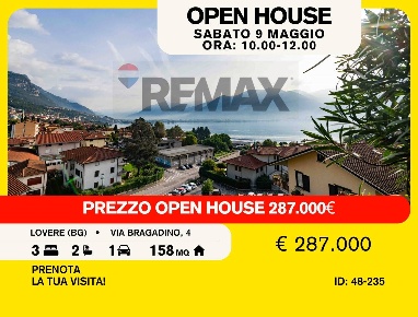 Foto Appartamento in Via Bragadino 4, Lovere di 158 m² con 4 locali