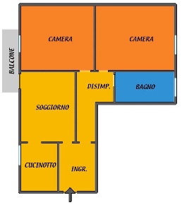 Foto Appartamento a Bologna Massarenti di 80 m² con 3 locali in affitto